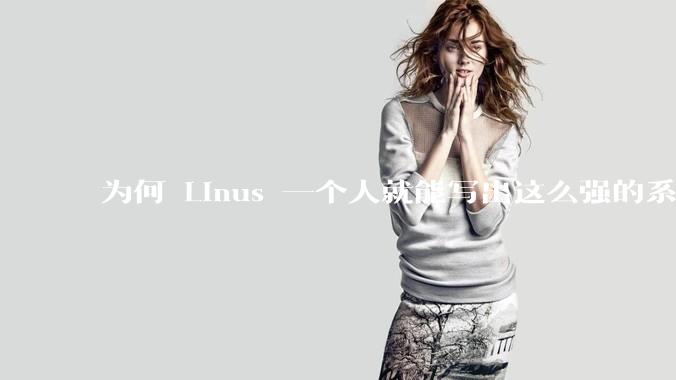 为何 Linus 一个人就能写出这么强的系统，中国却做不出来？