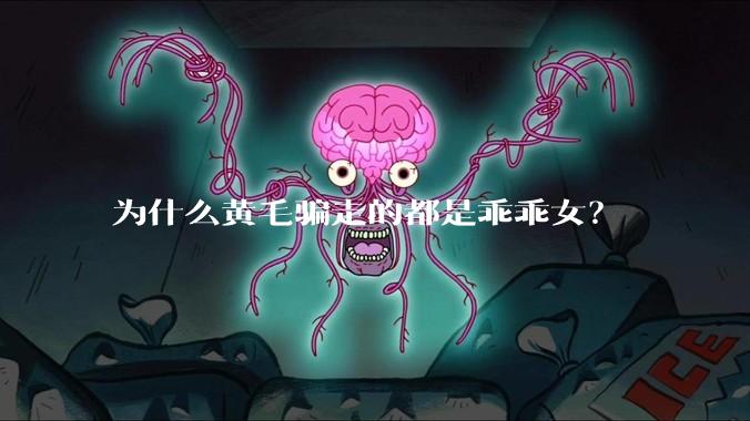 为什么黄毛骗走的都是乖乖女？