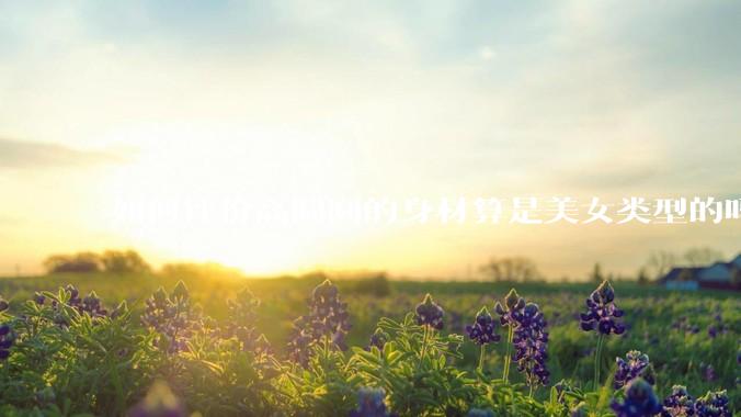 如何评价高圆圆的身材算是美女类型的吗？