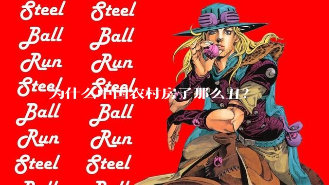 为什么中国农村房子那么丑？